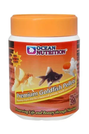 Favoriet Ocean nutrition premium goldfish pellets 70g