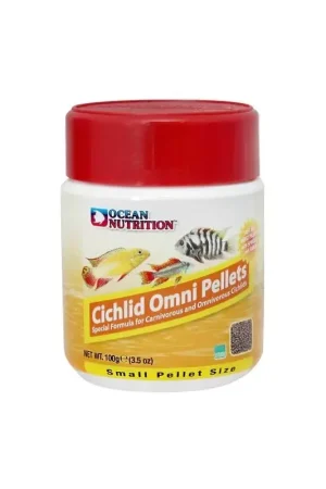 Beperkte Voorraad Ocean nutrition cichlid omni pellets small 100g