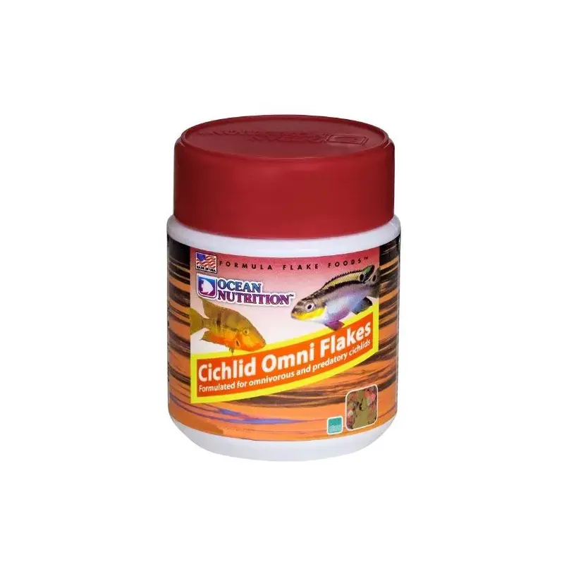 Laatste Kans Ocean nutrition cichlid omni flakes 156g
