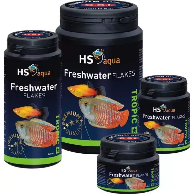 Premium Hs Aqua Freshwater Flakes 200ml