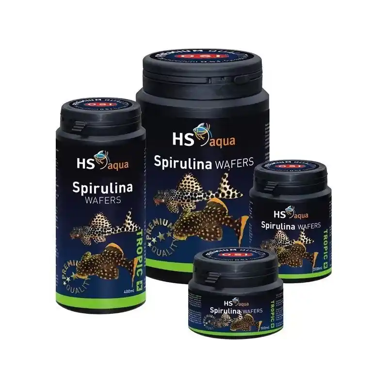 Seizoensaanbieding HS Aqua Spirulina Wafers - 400ML - Algentabletten