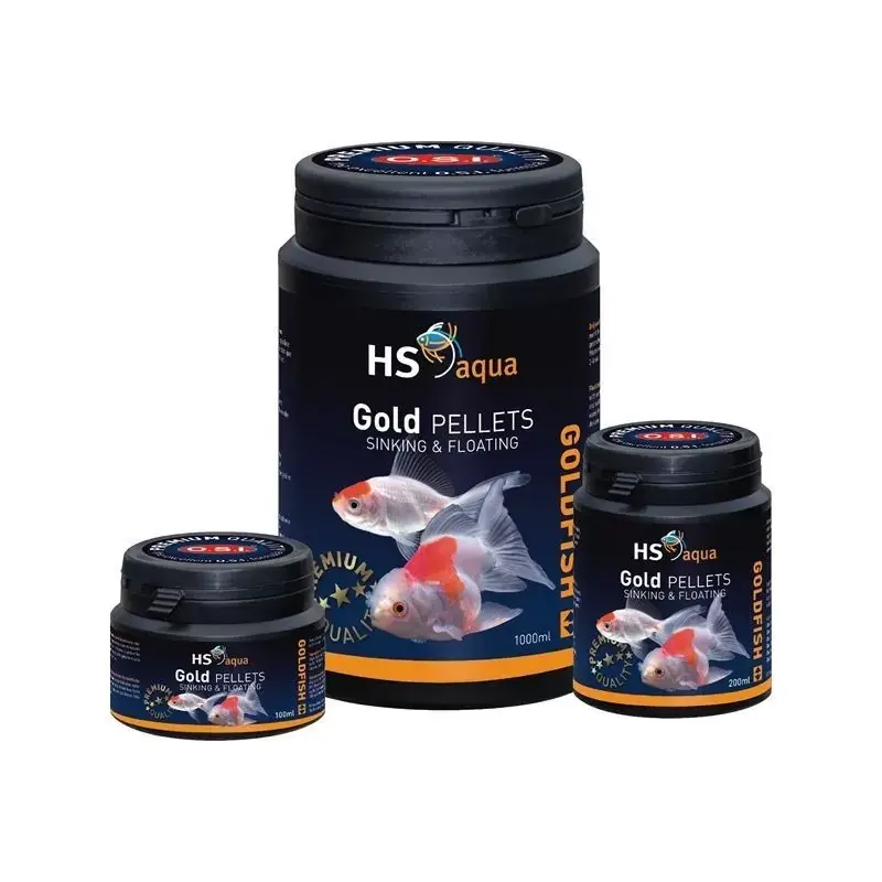 Gecertificeerd HS AQUA GOLD PELLETS 200 ML