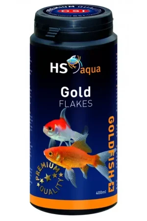 HS Aqua Gold Flakes 400 ml. Finale Uitverkoop