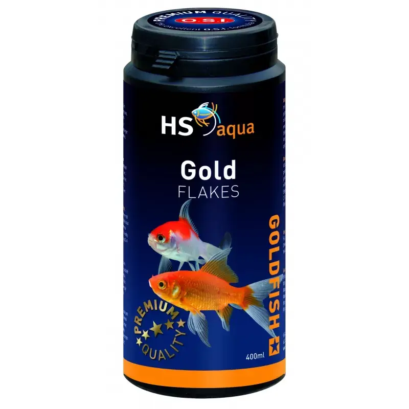 HS Aqua Gold Flakes 400 ml. Finale Uitverkoop