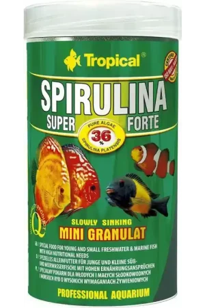 Tropical Spirulina super forte granulaat 36% 250ml Dagaanbieding