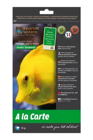 Lage Kosten AS Fish Food a La Carte Green Seaweed 15gr