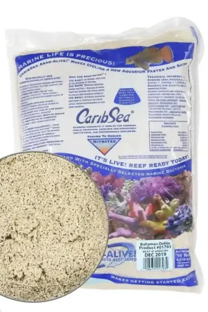Caribsea Bahama Oolite 9.07 kg 0.1mm Direct Verzonden