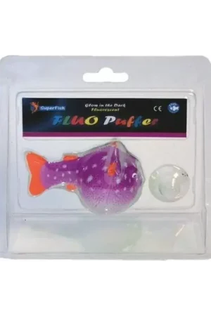 Veilige Betaling Superfish fluo puffer paars