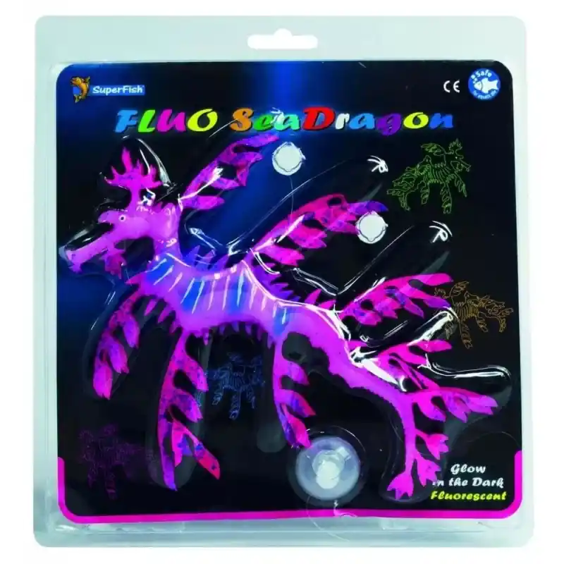 Superfish fluo sea dragon roze Beperkte Voorraad