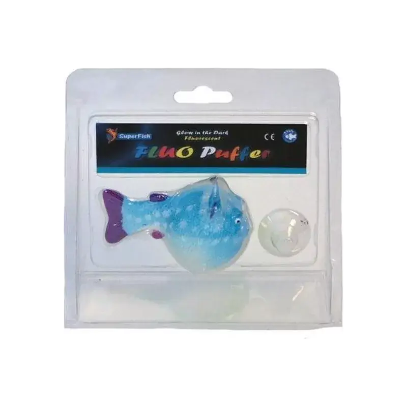 Superfish fluo puffer blauw Uitverkoop