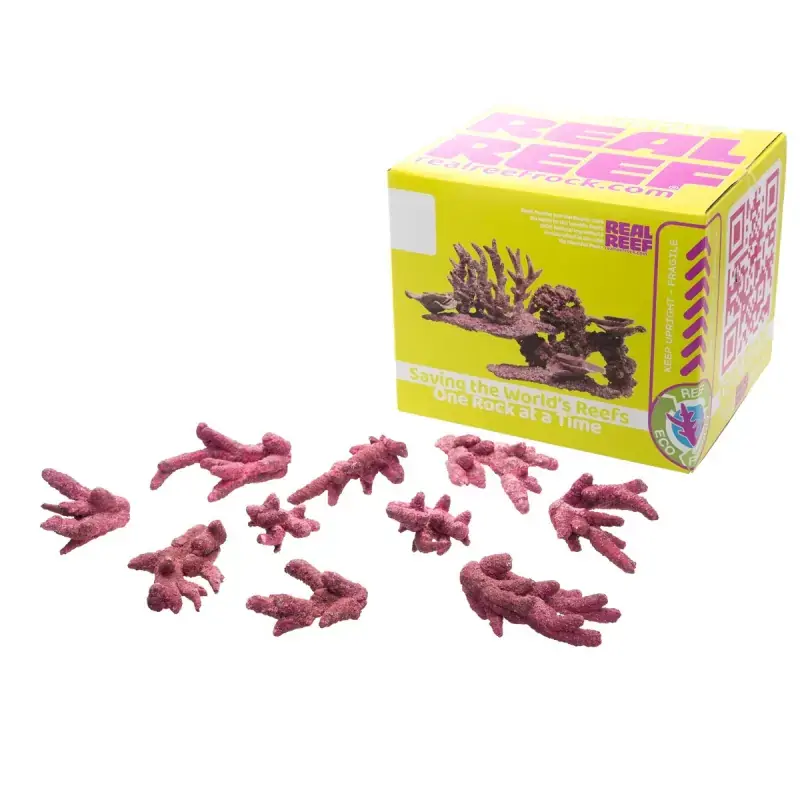 Merkproduct Real Reef Mini Branched Rock - 10 stuks