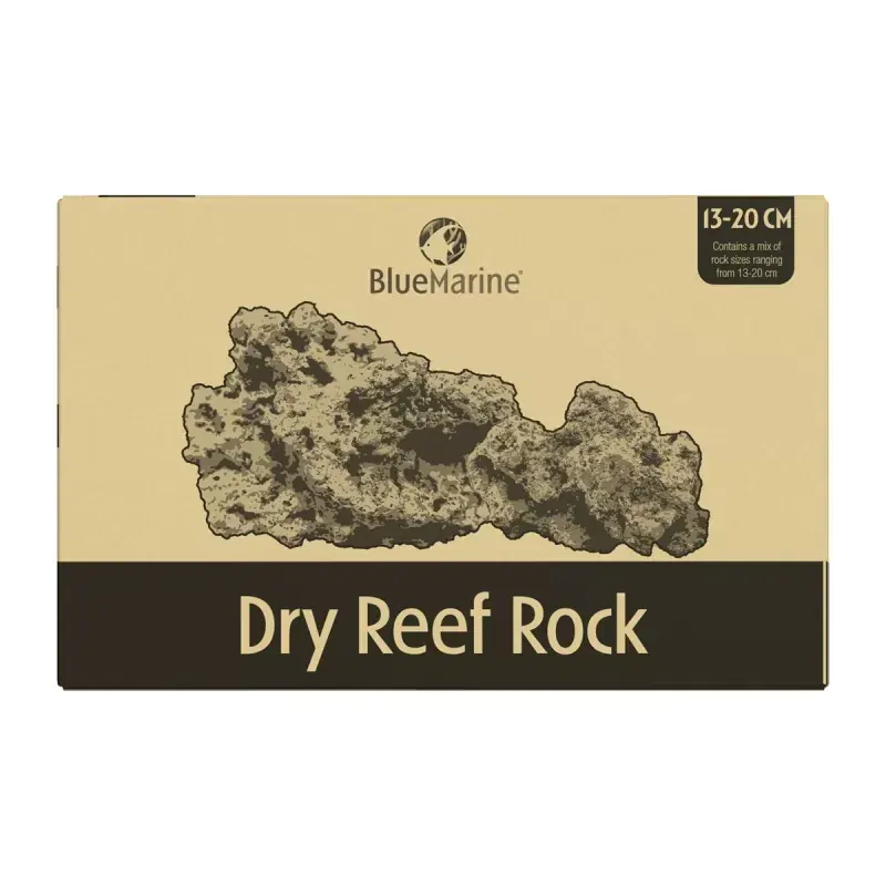 Premium Blue marine dry reef rock 20kg 13-20cm