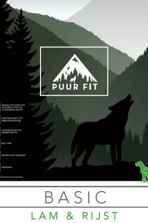 Snelle Levering Puur Fit Basic Lam & Rijst 12 kilo