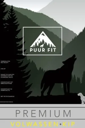 Aanbieding Puur Fit Premium Volwassen Klein Kip 12 kilo