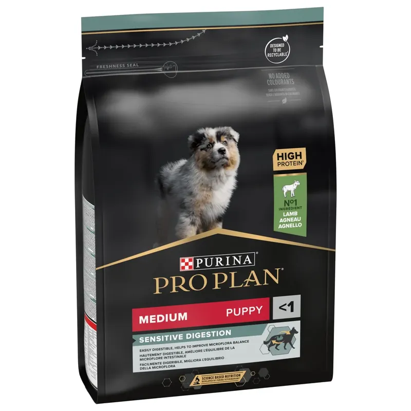 Voordeelprijs Pro Plan Medium Puppy Sensitive Digestion Lam 3Kg