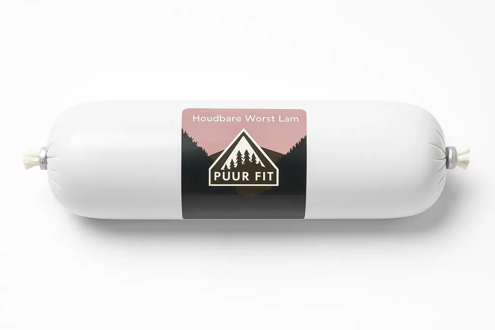 Weekendaanbieding Puur Fit Houdbare Worst Lam 800 gr