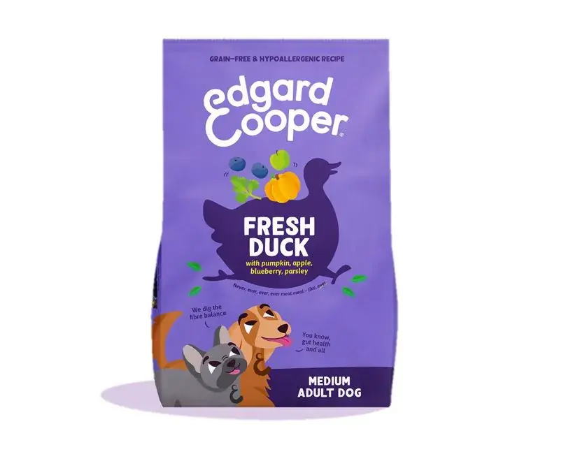 Beperkte Voorraad Edgard & Cooper Adult Duck M 7 kg