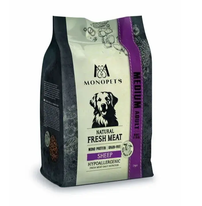 Aanbieding Monopets Fresh Meat Adult Medium Sheep 12 kg