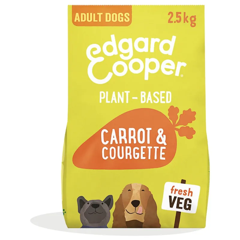 Beste Prijs Edgard & Cooper Adult Plant-Based Fresh Carrot & Courgette 1 kg