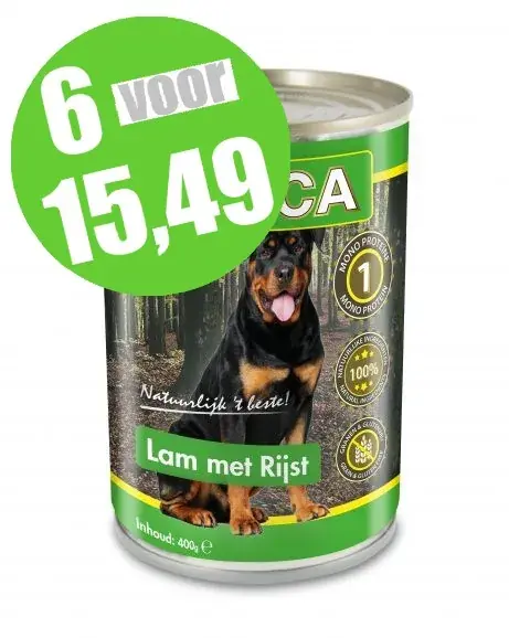 Barca Blik Lam & Rijst 400 gr Koop Vandaag