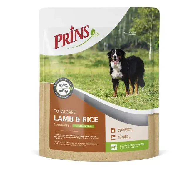 Voordeelprijs Prins TotalCare Dog Lamb & Rice Complete 2,5kg