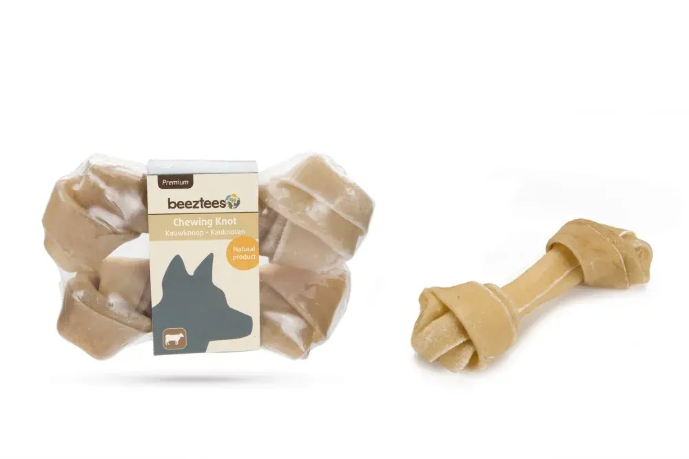 Beeztees Thai Kauwknoop - Hondensnack - 2 stuks - 12 cm - 40/50 gram Meest Verkocht
