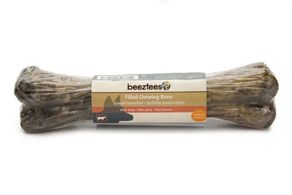 Beeztees Gevuld Kauwbot - Hondensnack - Pens - 1 stuk - 20 cm Must-Have