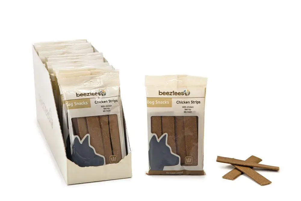 Shop Nu Beeztees Chicken Strips 150 gram