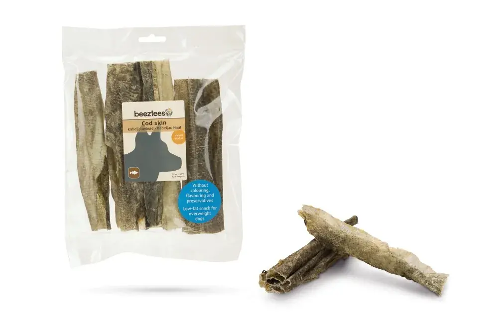 Beeztees Kabeljauwhuid 50 gram Aanbieding