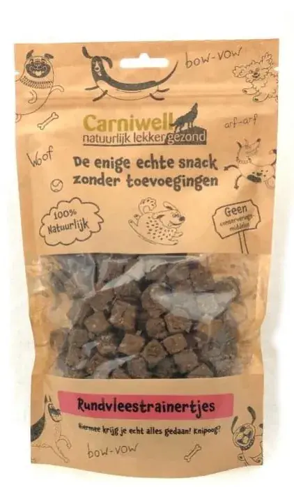 Carniwell Rundvleestrainertjes 200 gr Populair