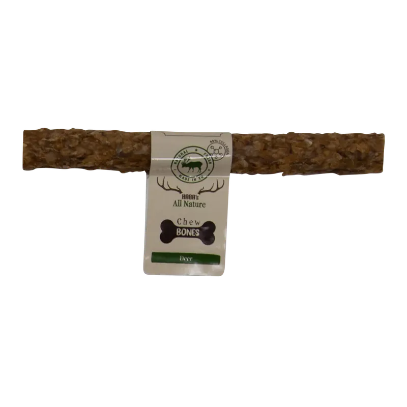 Rechtstreeks Van De Fabrikant Haba‘S All Nature Chewbones Kauwrol Rawhide 55 gr Hert Any 25x2.5x2.5 cm