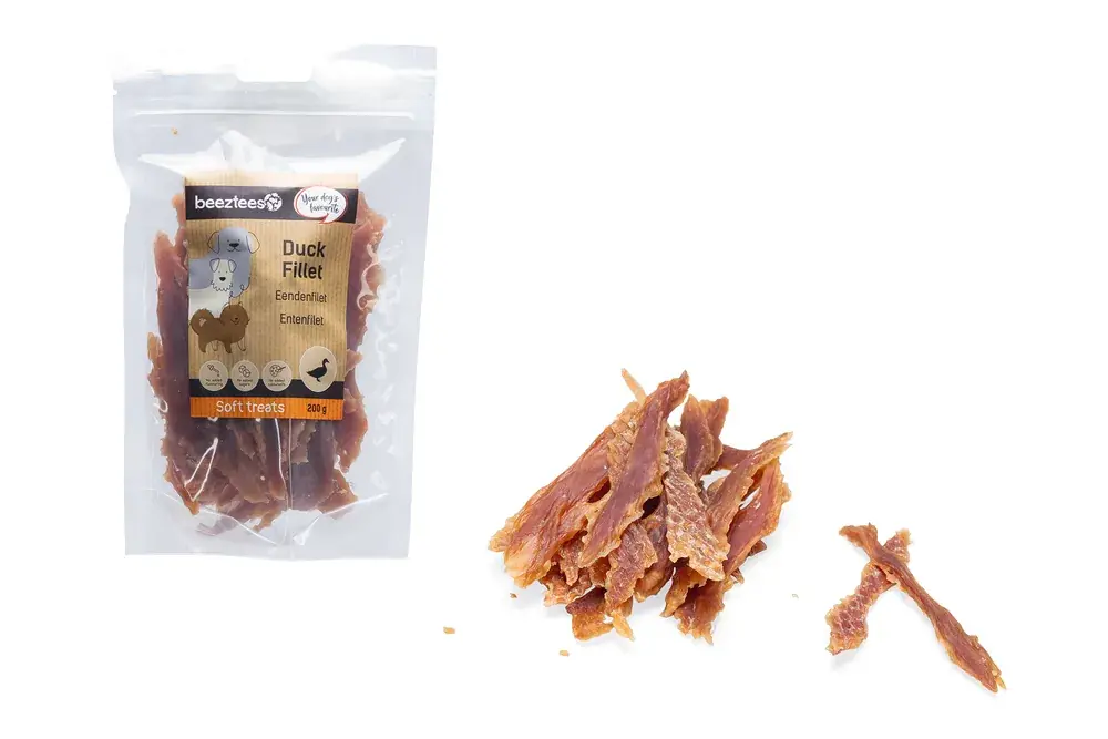 Beste Prijs Beeztees Eendenfilet 400 gr