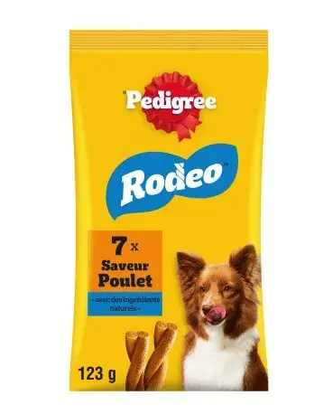 Pedigree Rodeo Kip 123 gr Lage Kosten