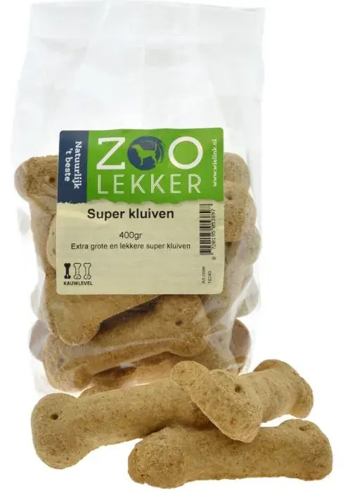 Veilige Betaling Zoolekker Super Kluiven 400 gr