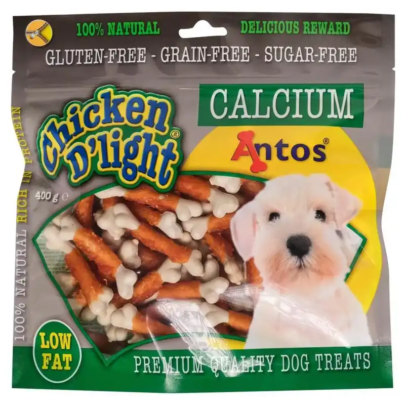 Antos Chicken D‘Light Calcium 400 gram Op = Op