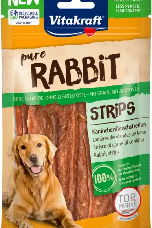 Vitakraft Rabbit Vleesstrips - hondensnack - 80 gram Must-Have