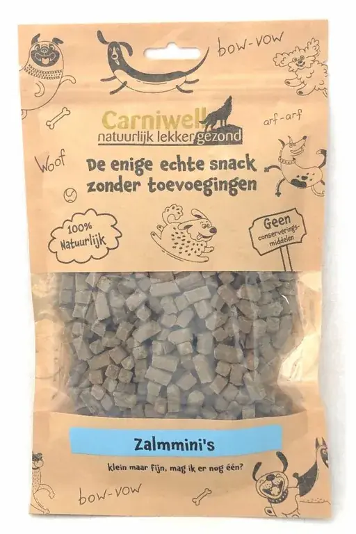 Voordeelprijs Carniwell Zalmmini‘s 200 gram