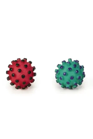 Beeztees Vinyl Stekelbal Klein 6 cm 1st. Veilige Betaling