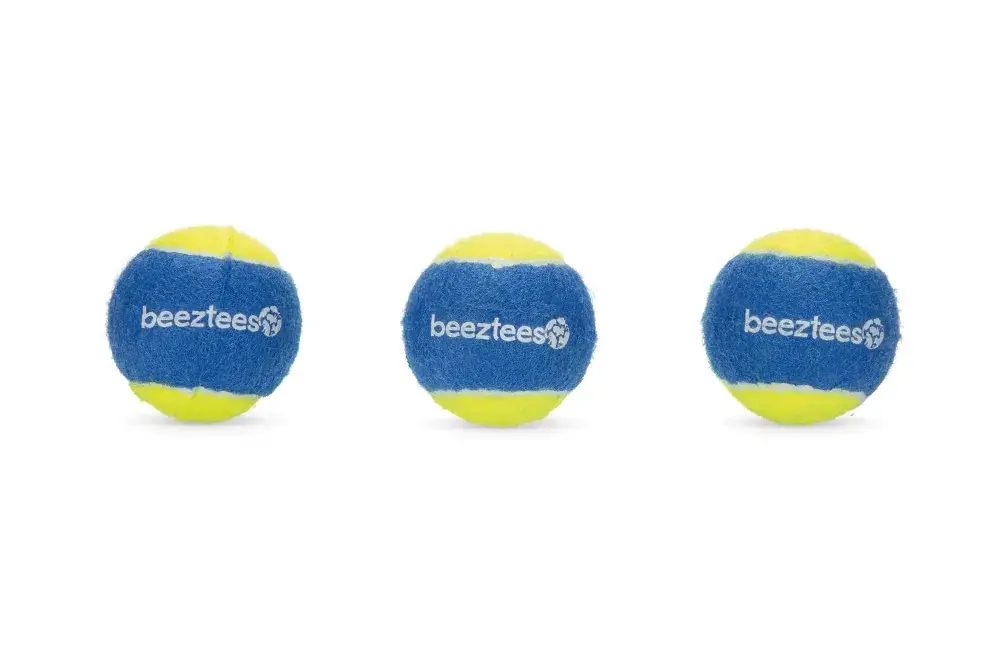 Beeztees Fetch Tennisbal Blw Gl 6,3 cm 3 Stuks Nu Kopen
