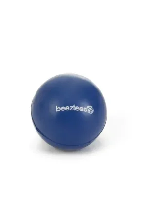 Beeztees Rubber Bal Massief Blauw 4,5 cm Premium