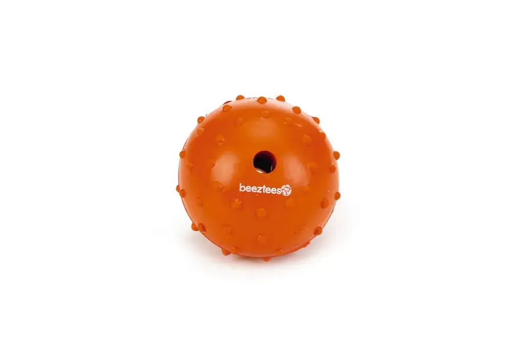 Beste Prijs Beeztees Rubber Bal+Bel Massief Ora 7 cm