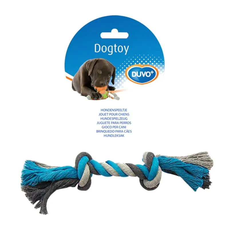 Shop Nu Knoop Katoen 20cm Blauw Grijs