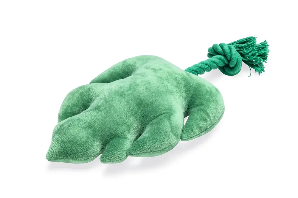 Tijdelijk Beschikbaar Beeztees Pluche Jungle Blad Groen 33x15x6 cm