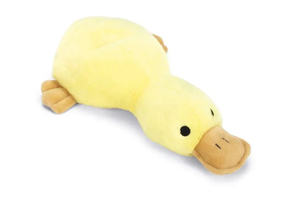 Beeztees Pluche Eend Peppin Geel 36X23X9 Flitsaanbieding