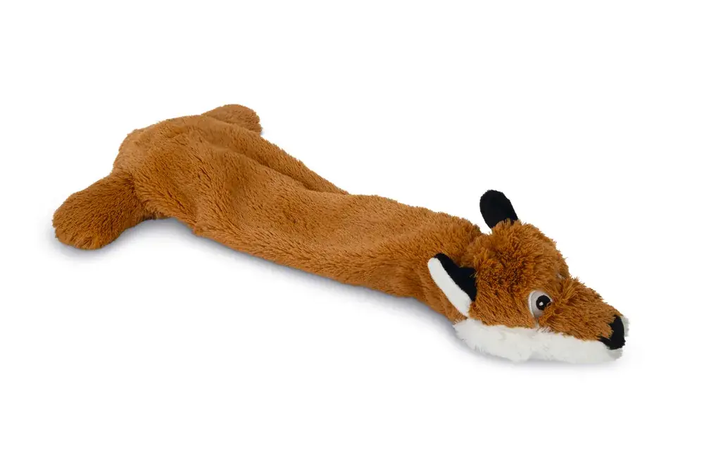 Beeztees Flationos Pluche Vos Yuna Bruin 50cm Hoge Kwaliteit