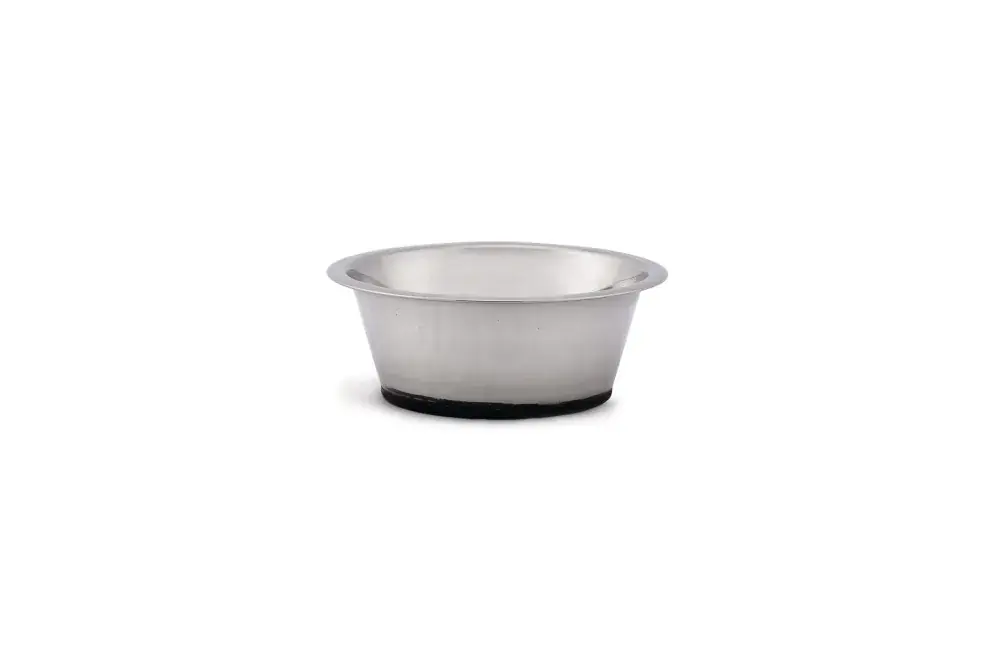 Beeztees Steeldish - Hondenvoerbak - Antislip - 0,9L - 16 cm Seizoensaanbieding