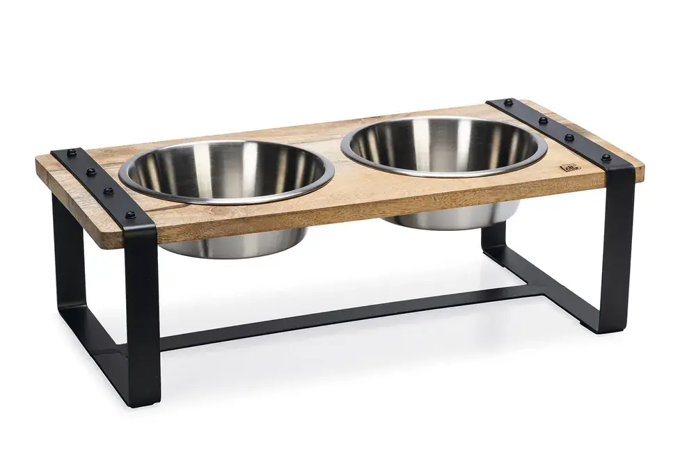Betrouwbaar Designed By Lotte Hout Dinerset Hond Karinto 56x28x18 cm