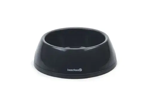 Beeztees - Hondenvoerbak - Plastic - Antraciet - 1,25L Uitverkoop