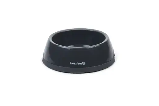 Beperkt Aanbod Beeztees - Hondenvoerbak - Plastic - Antraciet - 0,6L