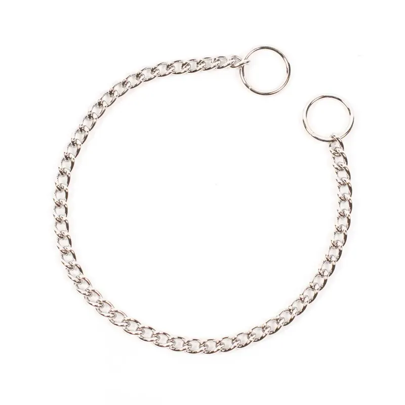 Sliphalsband 1 Rij Verchroomd 40 cm Exclusieve Aanbieding